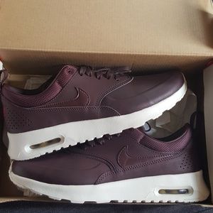 nike sportswearair max thea txt sneaker burgundy